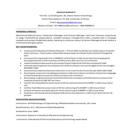 Kesava Kumar Ampavalli 5-6-2016