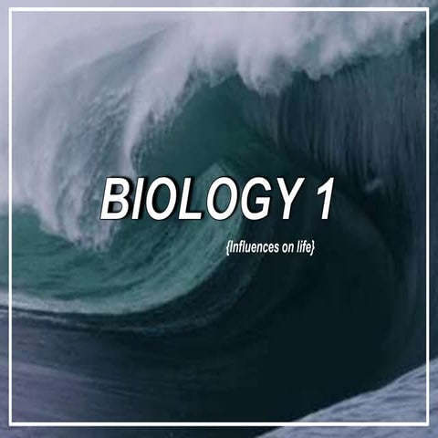 edexcel gcse core science, biology one (B1)