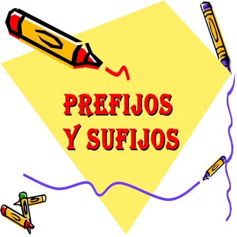 B1 prefijos y sufijos