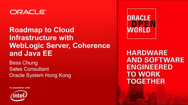 B1   roadmap to cloud platform with oracle web logic server-oracle coherence ...
