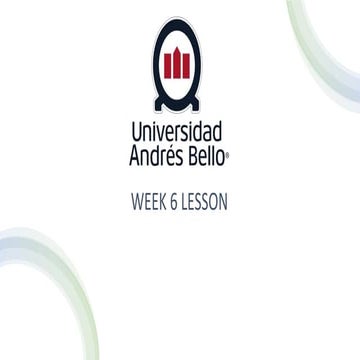 week 6 | PPTX | Food & Drink