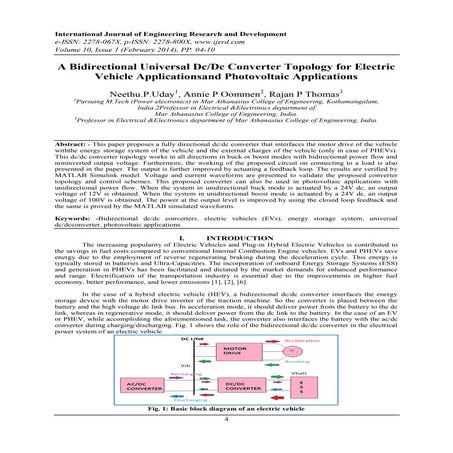 International Journal of Engineering Research and Development