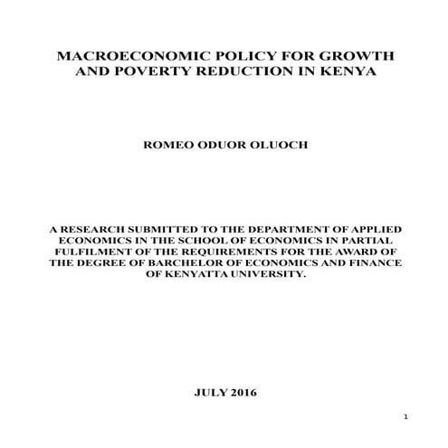 Undergraduate Research Project