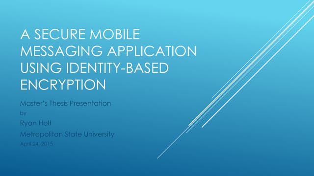Ryan_Holt_MS_Thesis_Project_Presentation