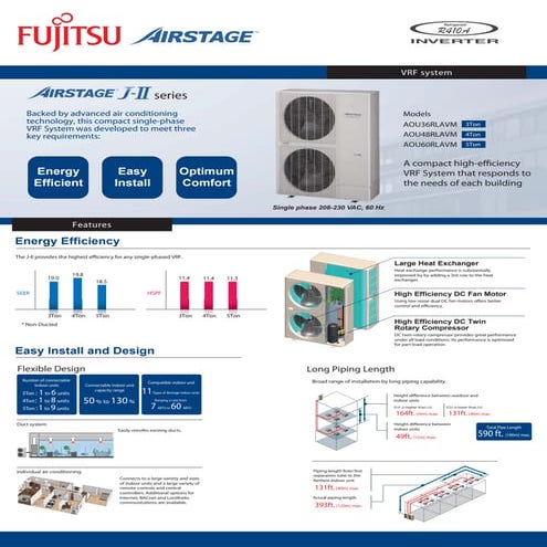 DAIKIN VRV PIPE SELECTION CHART | PDF