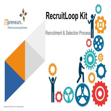 Recruitment & Selection Process @ ITpreneurs