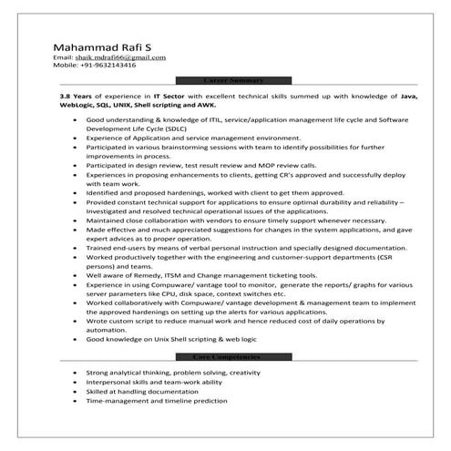 Md Rafi_Resume