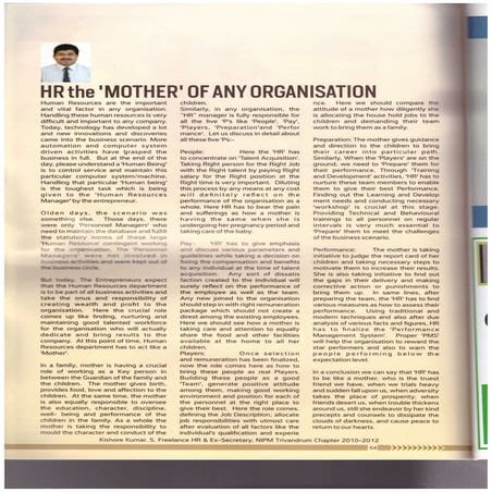 Article on HR | PDF