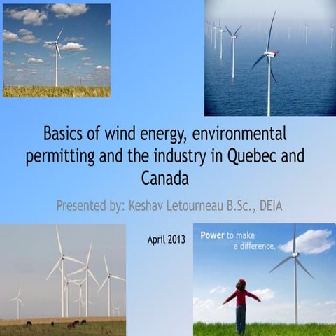 Wind Energy For Geoscience Students | PDF