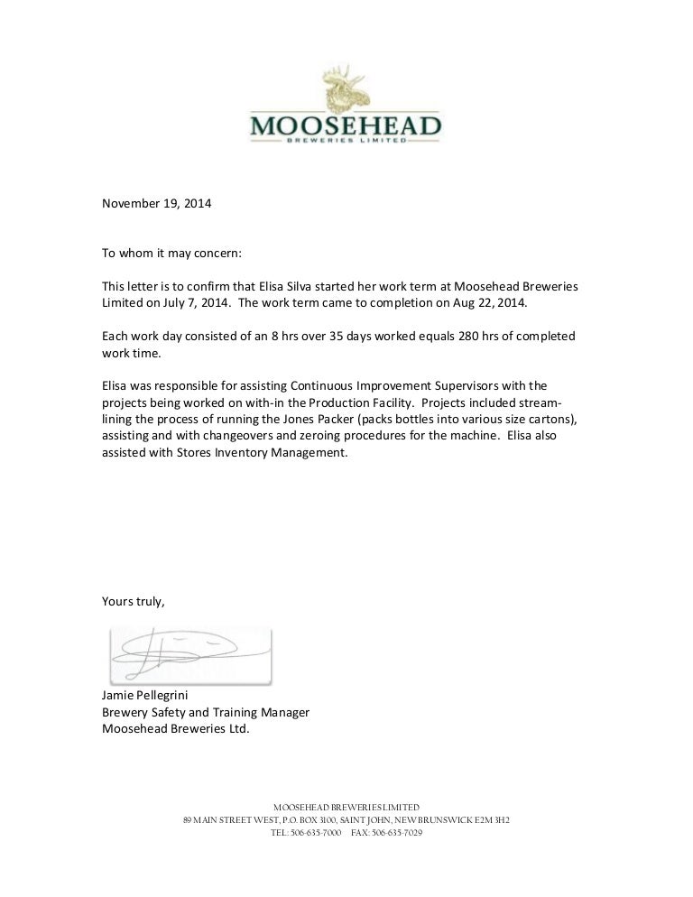 elisa silva brazil student letter of completion sample certificate of project completion