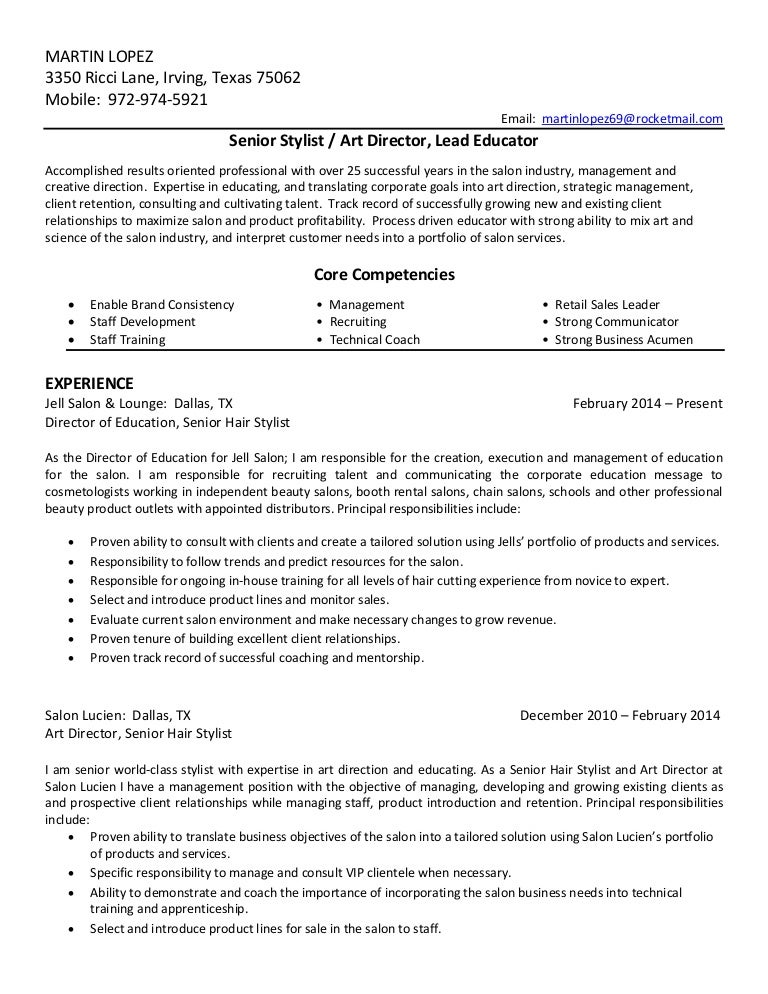 Martin Lopez Resume