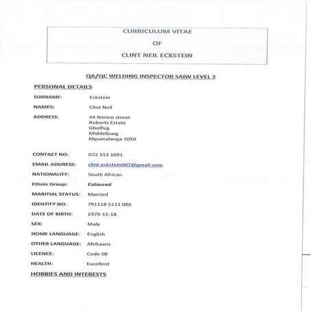 Clint Eckstein CV (1) (1)