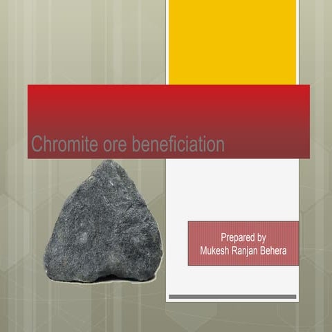 Chromite ore