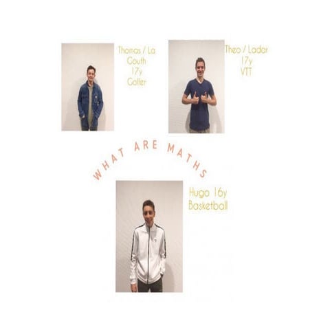 Students from Saint-Cricq - PAU (France) Group T3_1