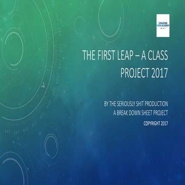 The FIRST LEAP-sma 