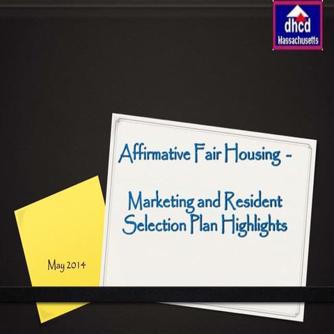 IZ Workshop 2014: B1 Affirmative Fair Housing