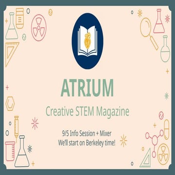 Atrium Magazine Fall 2024 Infosession Slides | PPTX