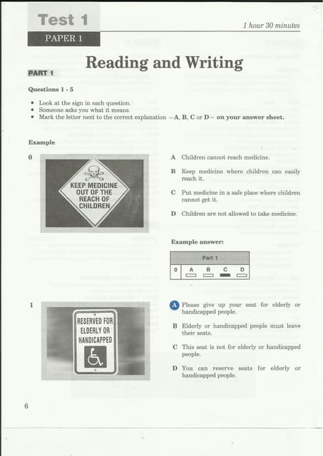 C2 2nd term reading test | PDF