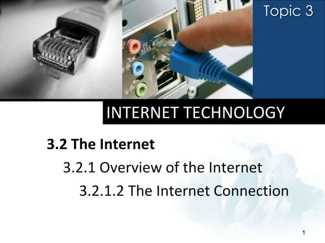 Basic requirements for internet connection | PPTX | Internet | Computing