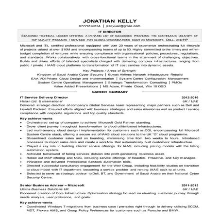 JONATHAN KELLY CV 2016