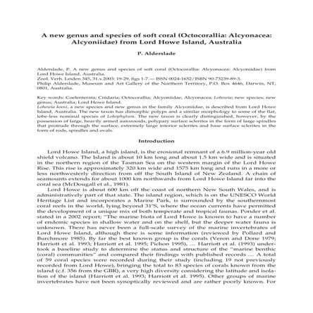 2007 -- Ofwegen and Alderslade_Alertigorgia | PDF