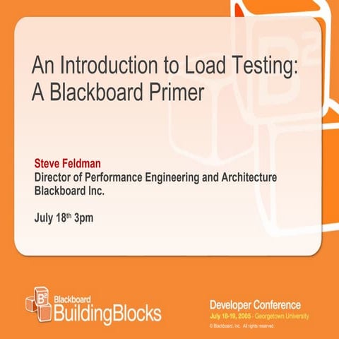 B2 2005 introduction_load_testing_blackboard_primer_draft