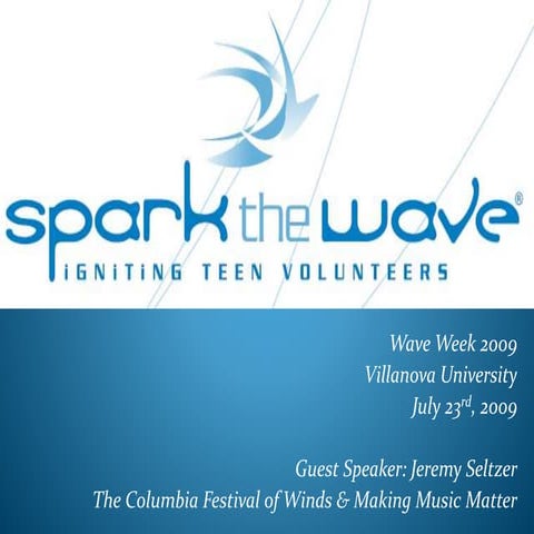 Spark the Wave | PPTX