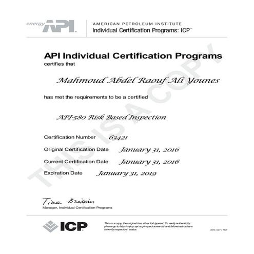 API-580 Online Prüfungen