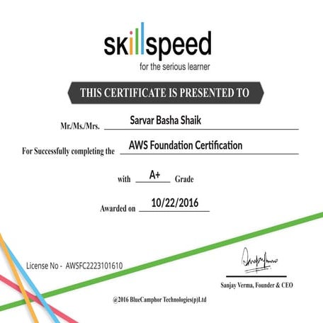 SAS CERTIFICATE | PDF