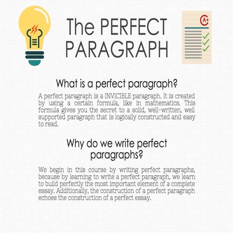 Perfect Paragraph (Conflict Copy)