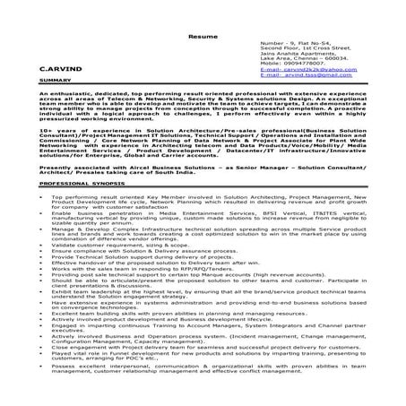 Arvind_ Solution Specialist