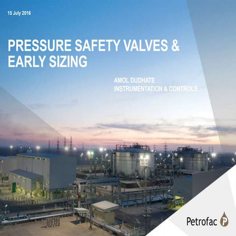 Pressure safety valves