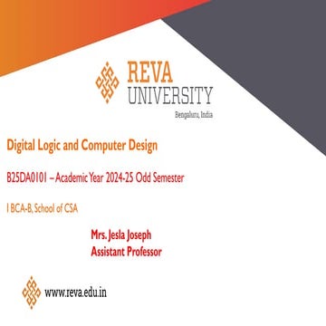 Digital logic and computer design with explanation