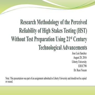 Building Rigidity that Withstands all types of Formative and Summative Evalua...