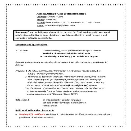 KSA CV! | DOCX