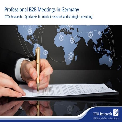 B2B Meetings in Germany for trade fair participants and delegates