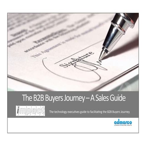 The B2B Buyers Journey Sales Guide eBook