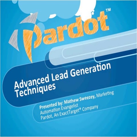 B2BCamp: Advanced Lead Generation Techniques