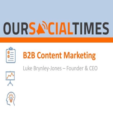 Taking the 'boring' out of B2B content marketing
