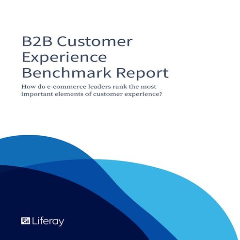 B2B Customer Experience Benchmark Report
