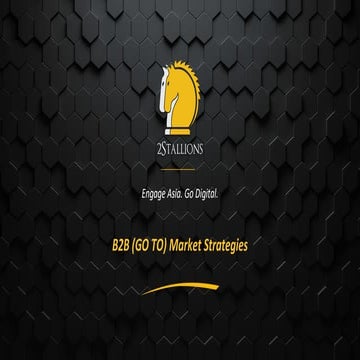 B2b digital marketing strategies