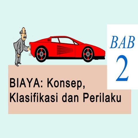 B2 biaya konsep