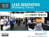B2B Lead Generation Trends 2013