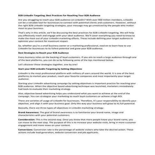 B2B LinkedIn Targeting.pdf