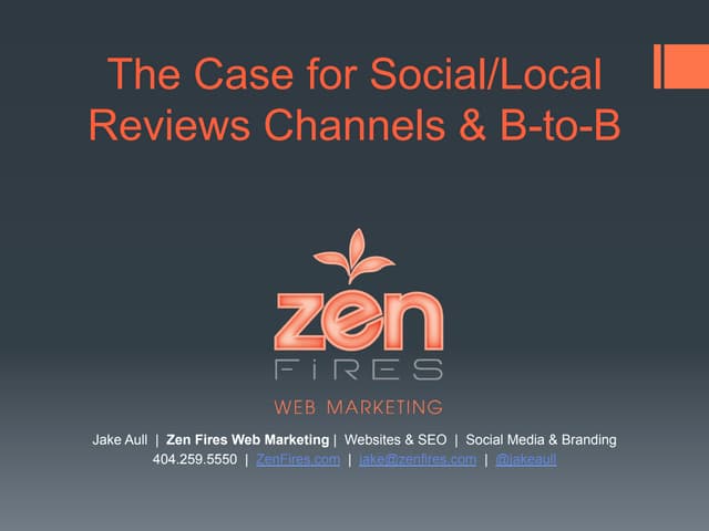 Local Search & B2B