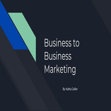 B2B Marketing