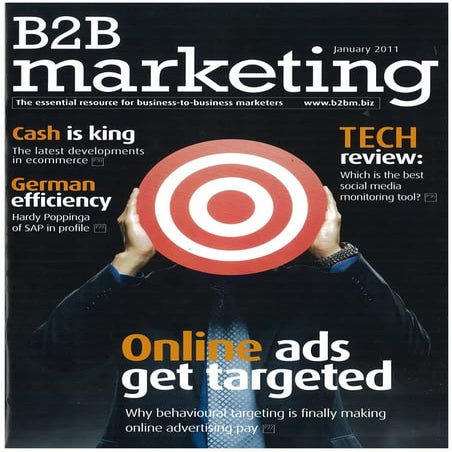 B2B Marketing Magazine - Social Media Monitoring Tools Review