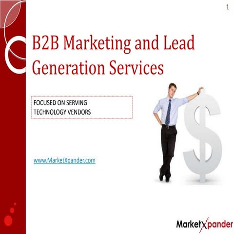 B2B Marketing and Lead Generation for Technology Vendors - by MarketXpander