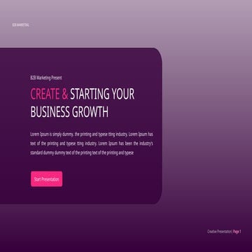 B2B Marketing Powerpoint Presentation.pptx