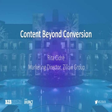 Content Beyond Conversion